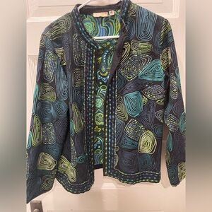 Vintage Choices embroidered jacket, Size Medium, Cottagecore